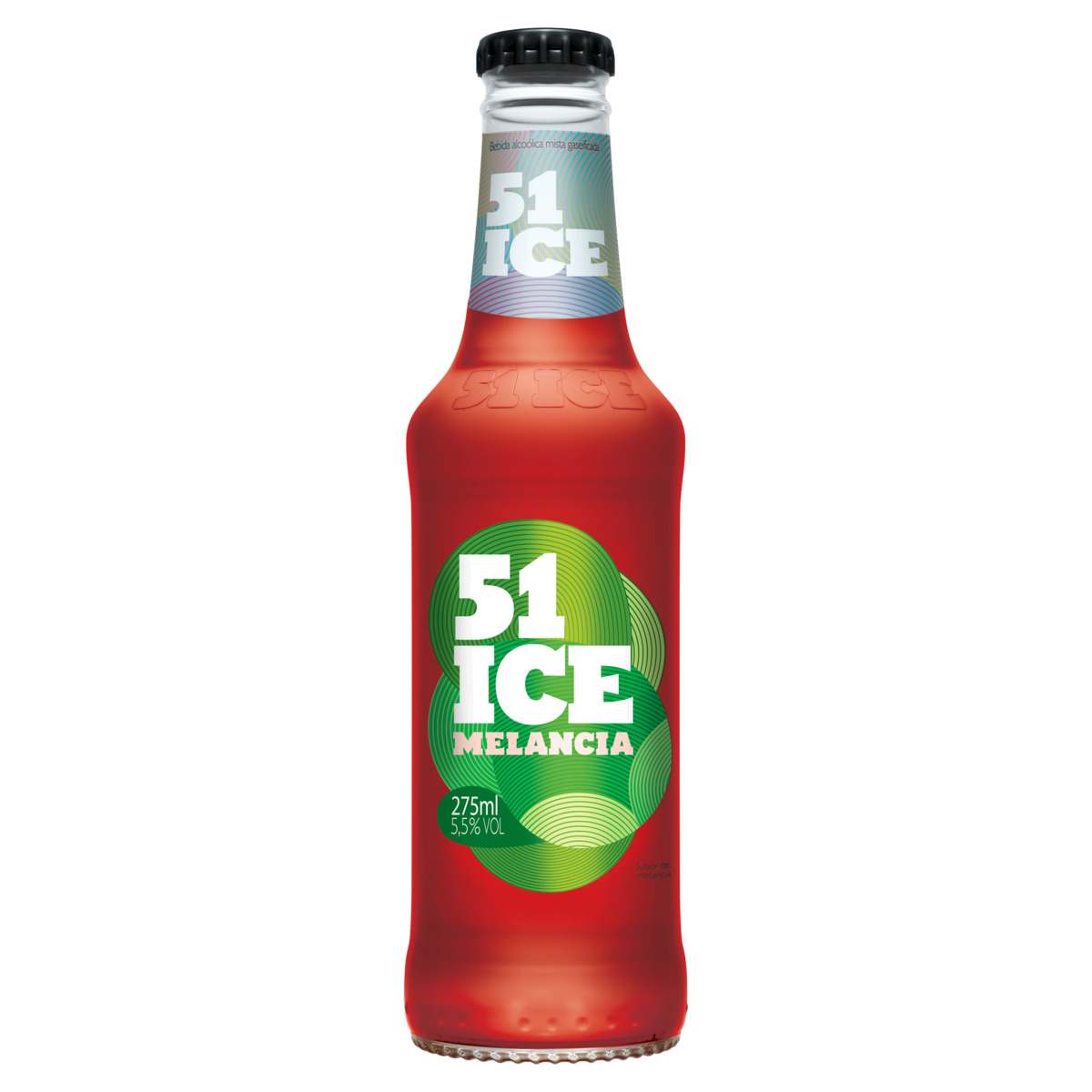 Bebida Alcoolica Long Neck 51 Ice Melancia 275 Ml